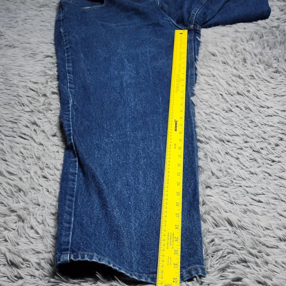 LL Bean Jeans Mens Size 40x32 Blue Cotton Relaxed Fit Denim Workwear Heavy L.L.
